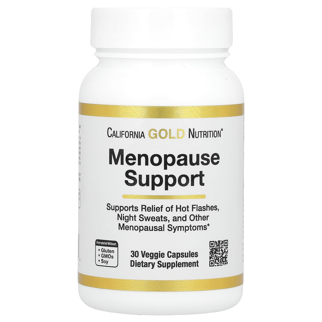 California Gold Nutrition Menopause Support, 30 Veggie Capsules