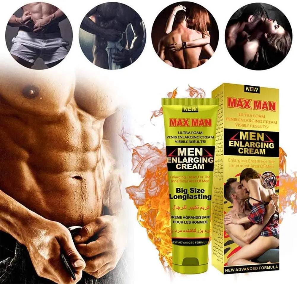 Male Enlargemenet Cream, Men Private Part Enalrgement Essential Cream Men's Energy Screum Larger FunDiscount shop