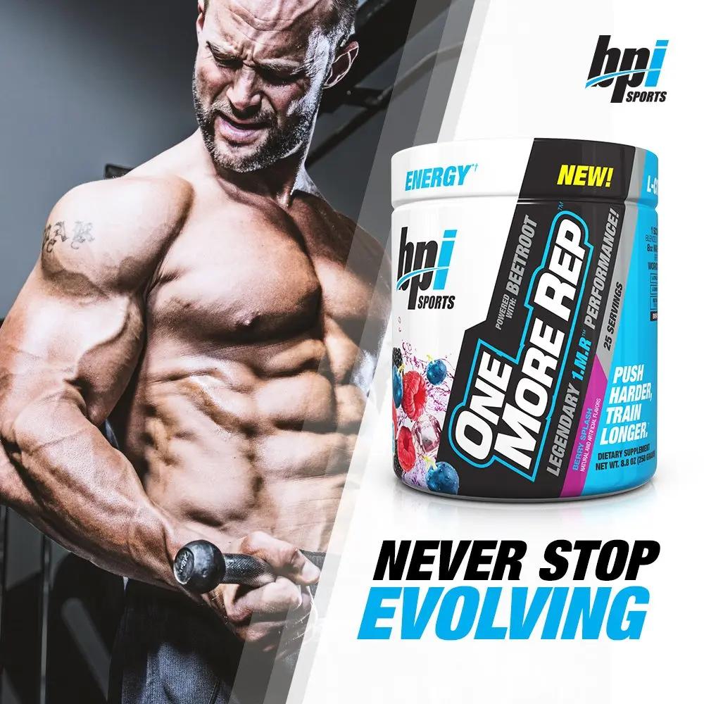 BPI Sports One More Rep Pre-Workout Powder - Increase Energy and Stamina - Intense BPI Sports
