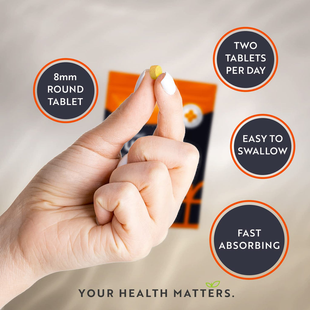 Nutravita Turmeric Tablets 2500mg with Black Pepper & Ginger - 180 High Strength Tumeric