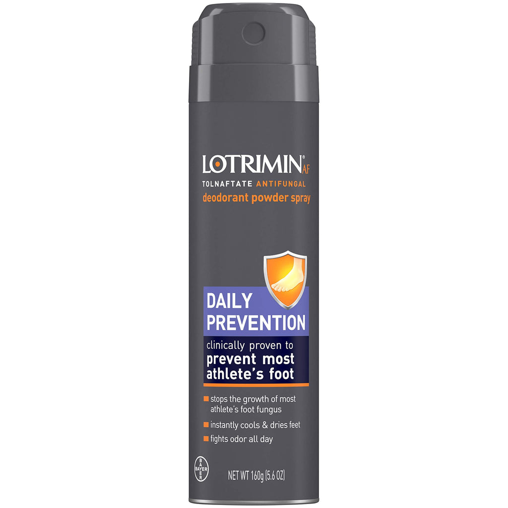 Lotrimin AF Athlete's Foot Daily Prevention Deodorant Powder Spray