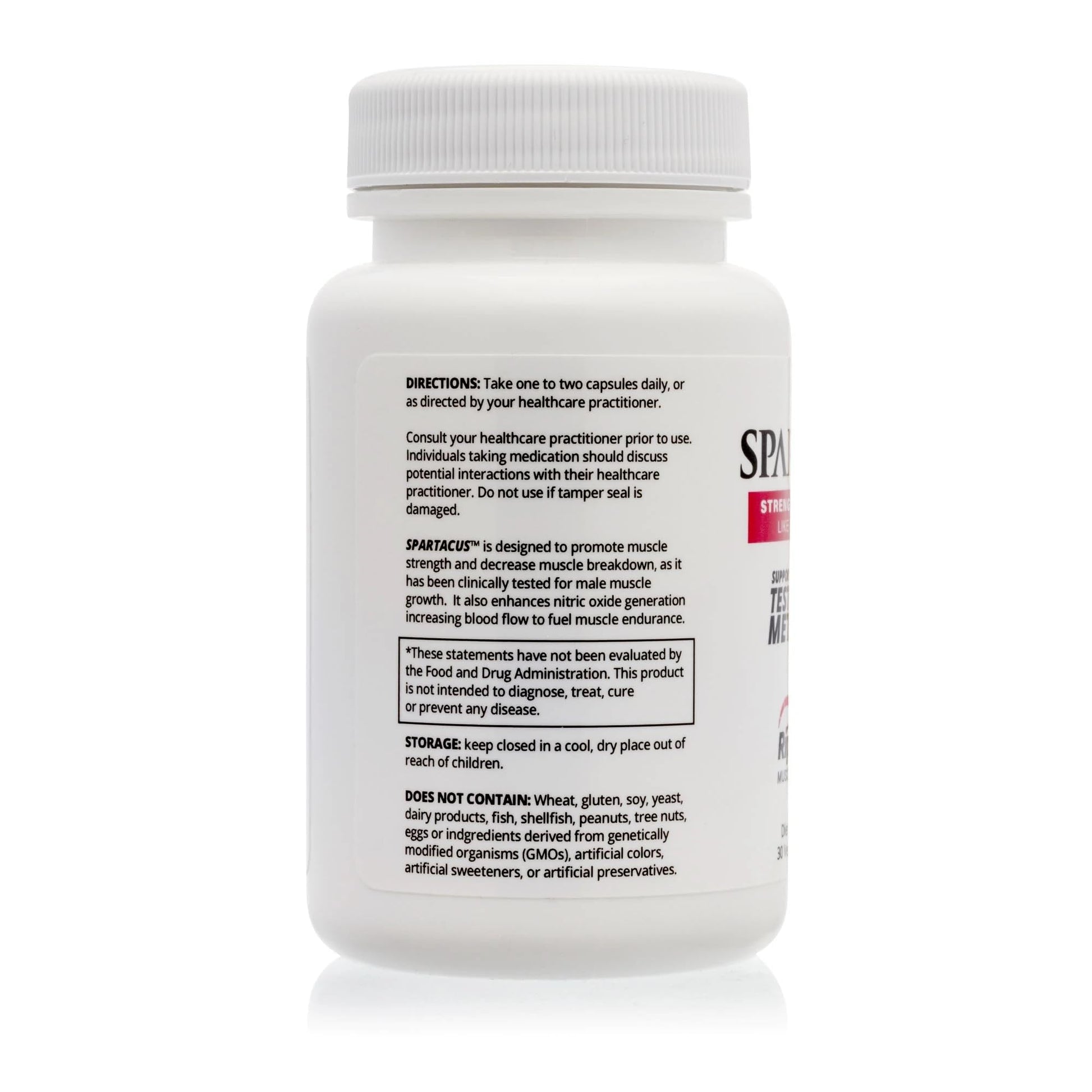 Elite Fuel Spartacus Promotes Strength, Endurance & Muscle Growth