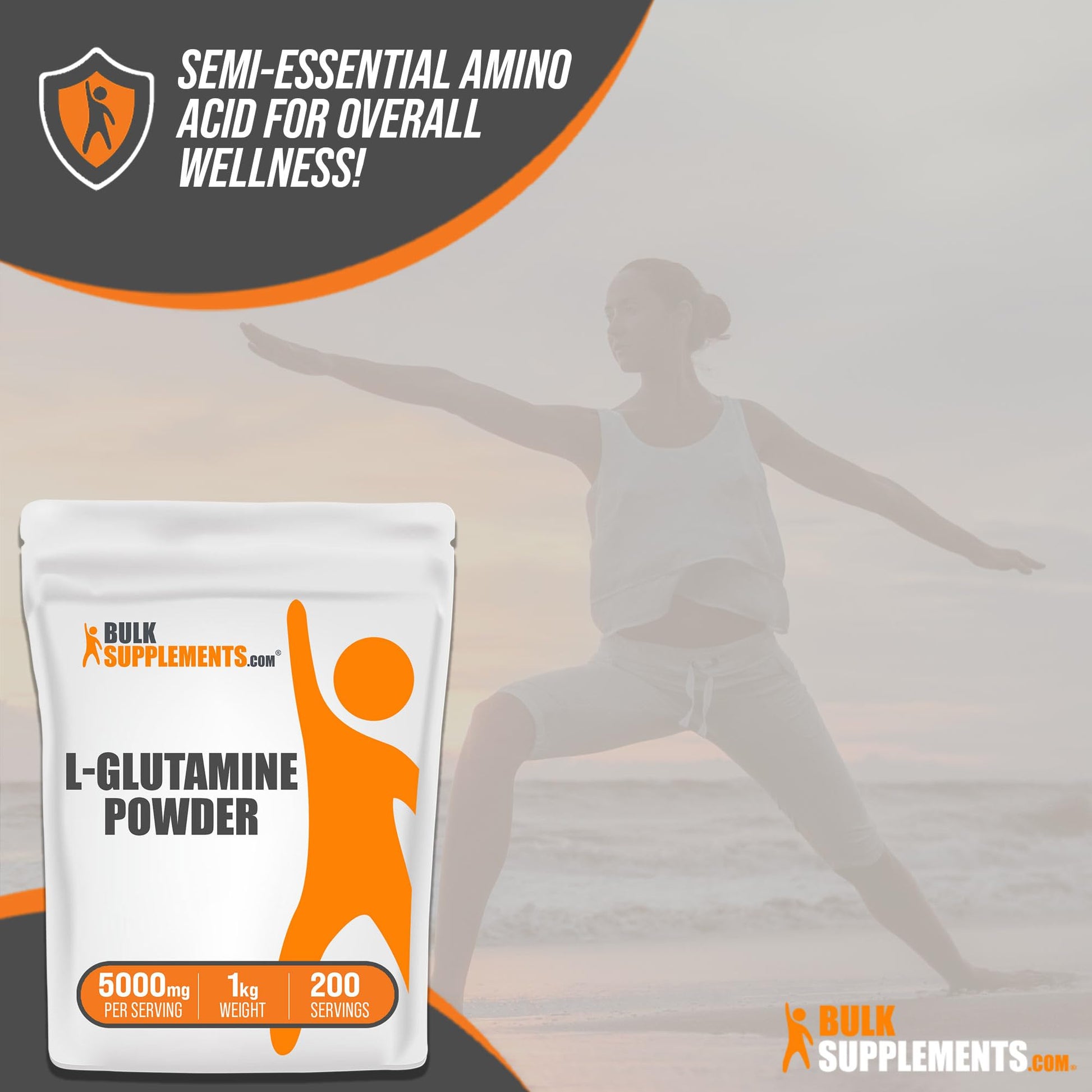BULKSUPPLEMENTS.COM L-Glutamine Powder - Glutamine Supplement, L Glutamine BULKSUPPLEMENTS.COM