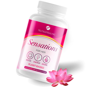 Sensations - Hormone Balance for Women | Mood, Energy & Libido Booster | Natural Plant-Based