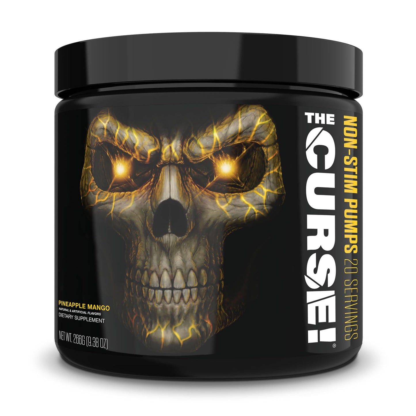THE CURSE! JNX Sports Non-Stim Pumps Pre-Workout Supplement - Maximum Power