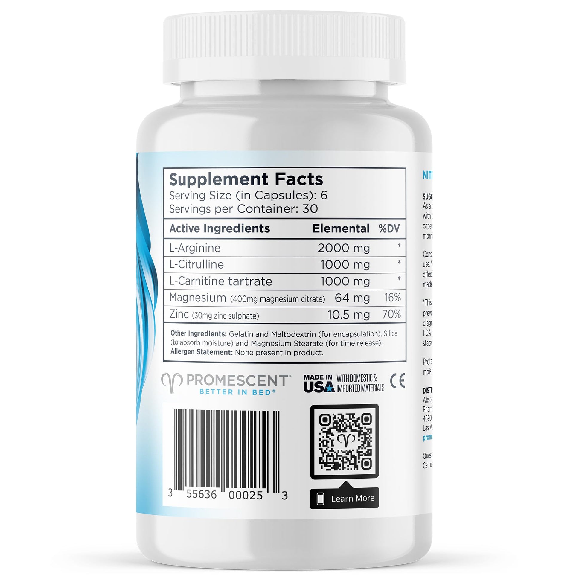 VitaFLUX Triple Power Nitric Oxide Supplement for Male Performance + VitaFLUX Women's Nitric Oxide Booster Supplement, Increase Circulation, Boost Energy & Heart Health, Performance, Stamina, Energy