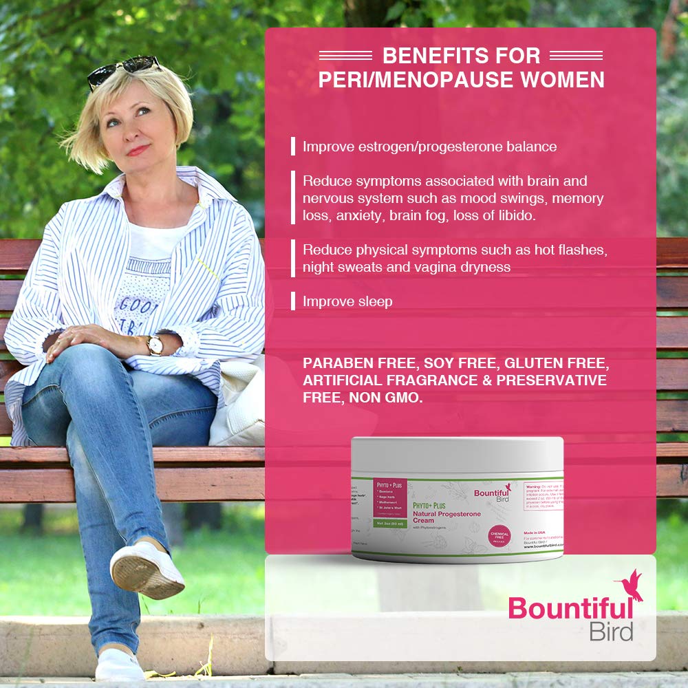 Phyto Plus Bountiful Bird Natural Progesterone Cream with Organic Phytoestrogens Phyto Plus Bountiful Bird