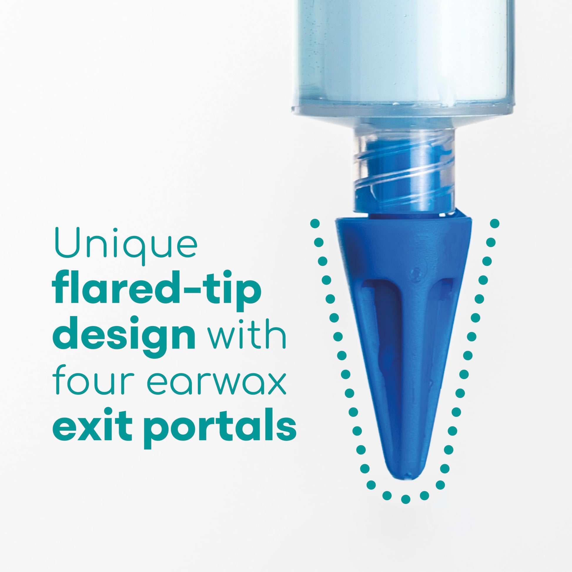 Medi Grade Ear Syringe Ear Wax Removal Kit with 3 Quad-stream Tips Medi Grade