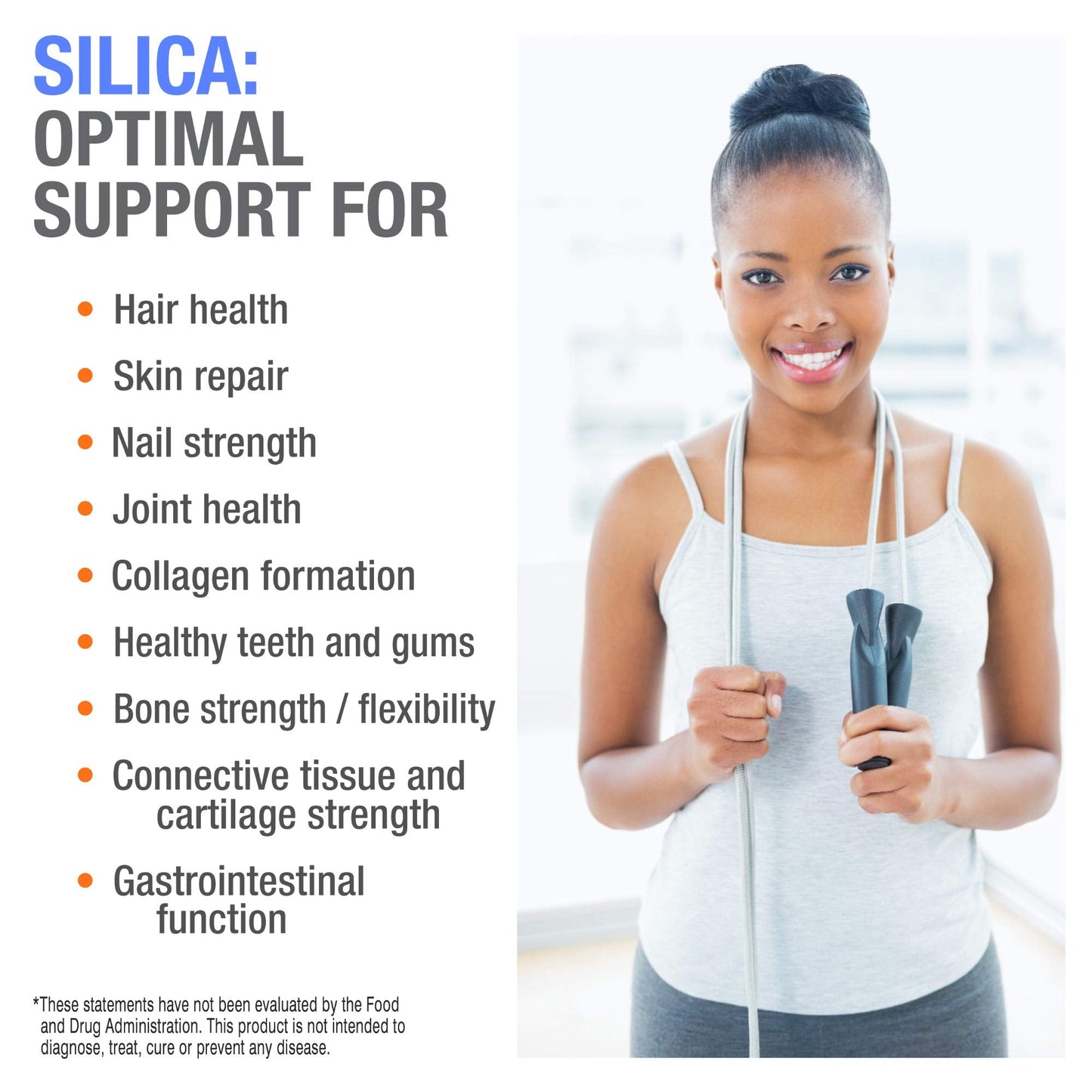 Cellfood Essential Silica Anti-Aging Formula, 4 fl oz - Supports Healthy Bones, Joints, Hair