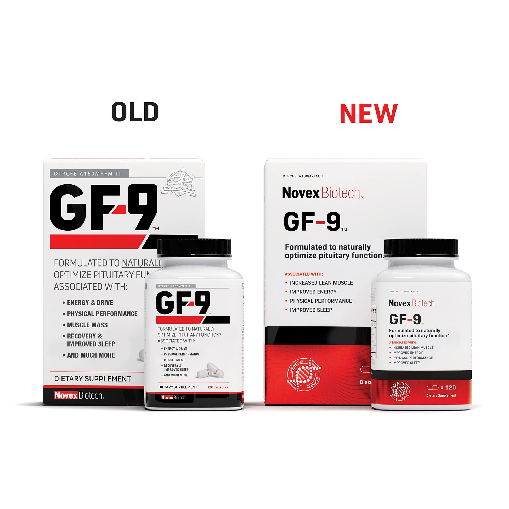 Novex Biotech GF-9 – HGH Boosting Supplement for Men - Workout Supple