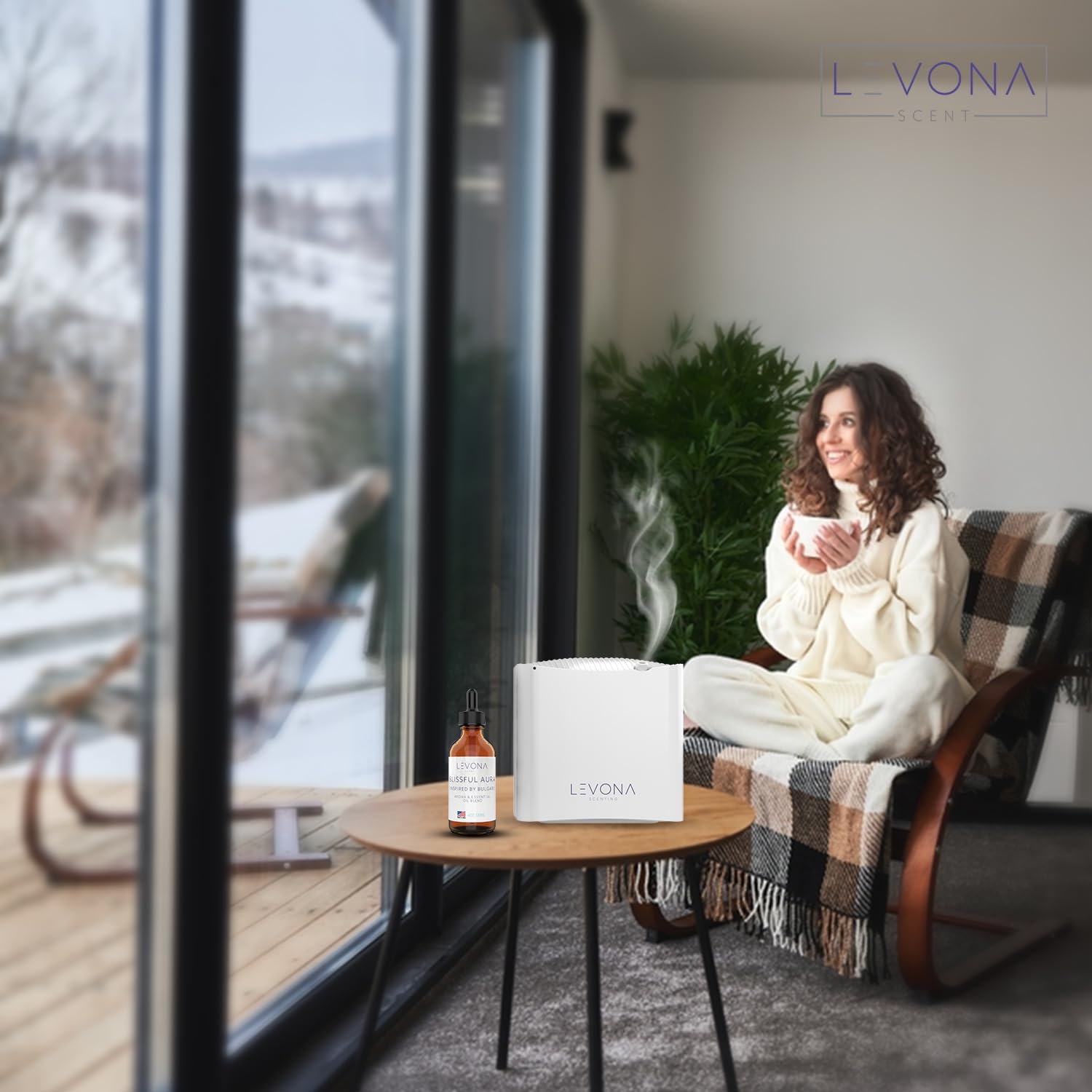 Levona Scent Essential Oils for Diffuser: Blissful Aura Inspired by Bulgari with Notes of Amber LEVONA SCENT