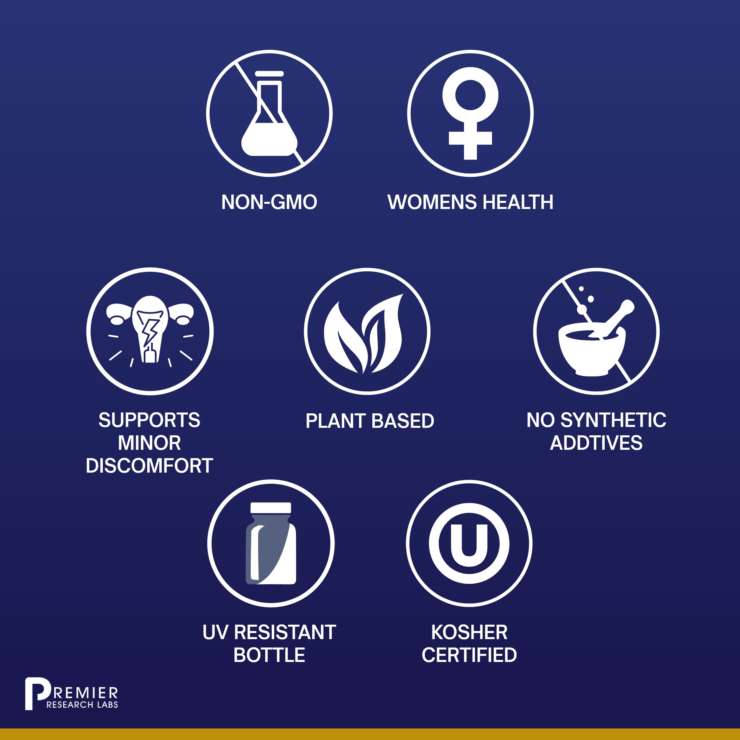 Premier Research Labs Fem Balance-FX - Supports Menstrual Cycles & Regularity - with Chaste Tree Fruit Premier Research Labs