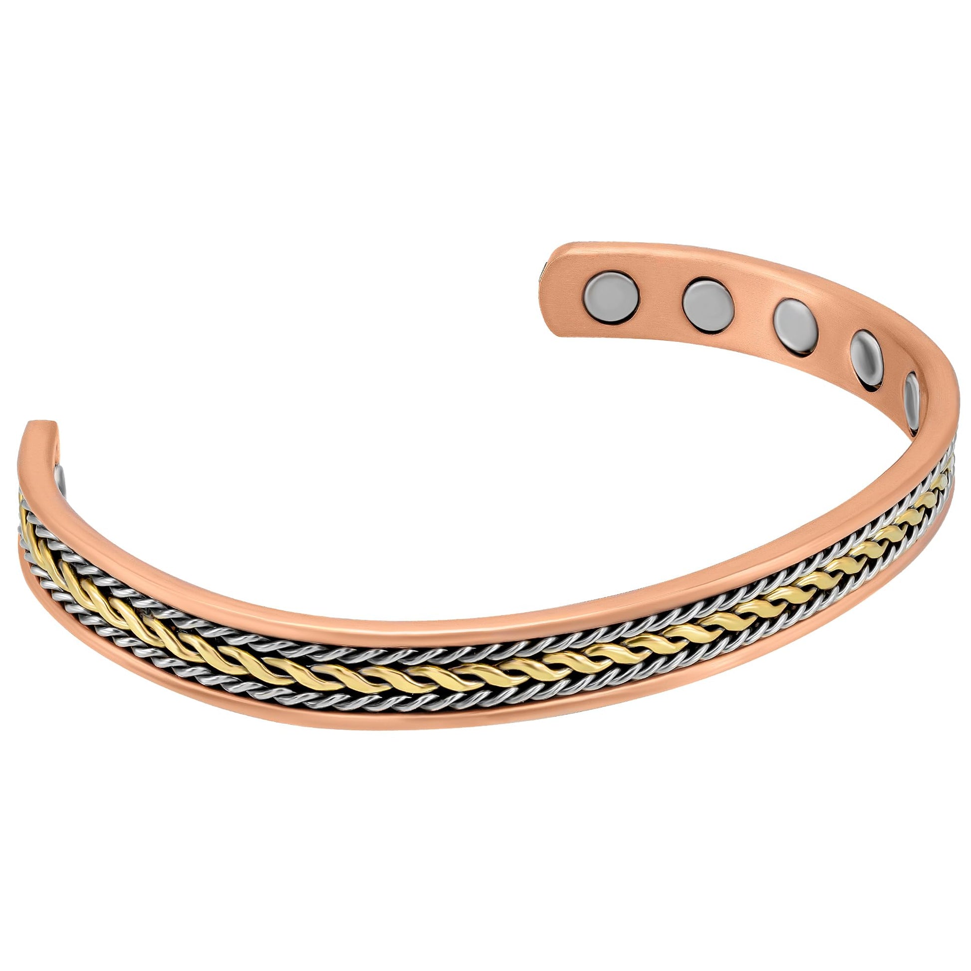 MagnetRX® Women's Copper Bracelet – Effective 99.9% Pure Copper Magnetic Therapy Bracelets MagnetRX