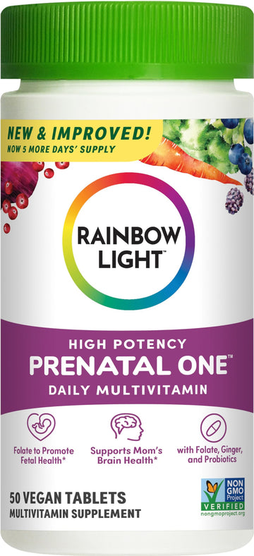 Rainbow Light Prenatal One Multi, 50 Tablets
