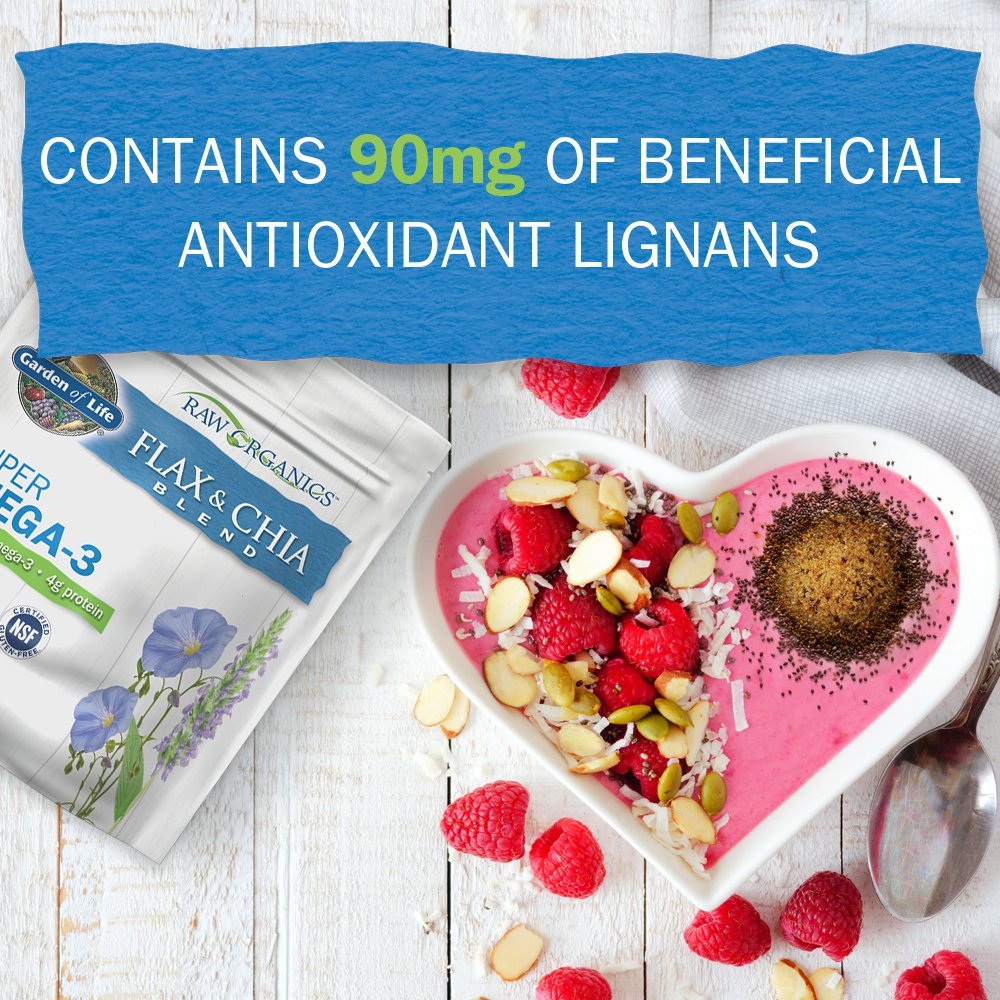 Garden Of Life Raw Organics Organic Flax Meal Plus Chia Seeds, 12 Ounce Garden of Life