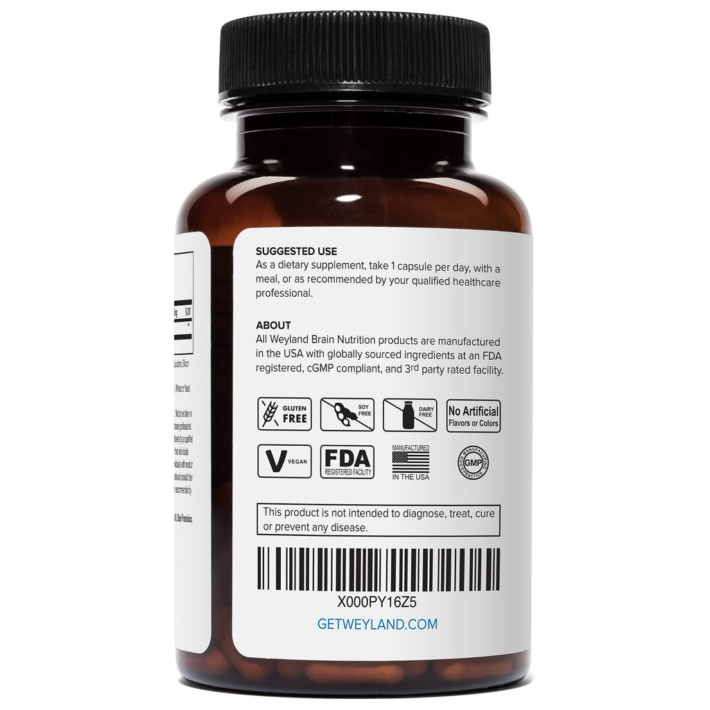 Lithium Orotate - 5mg of Elemental Lithium per Vegetarian Capsule