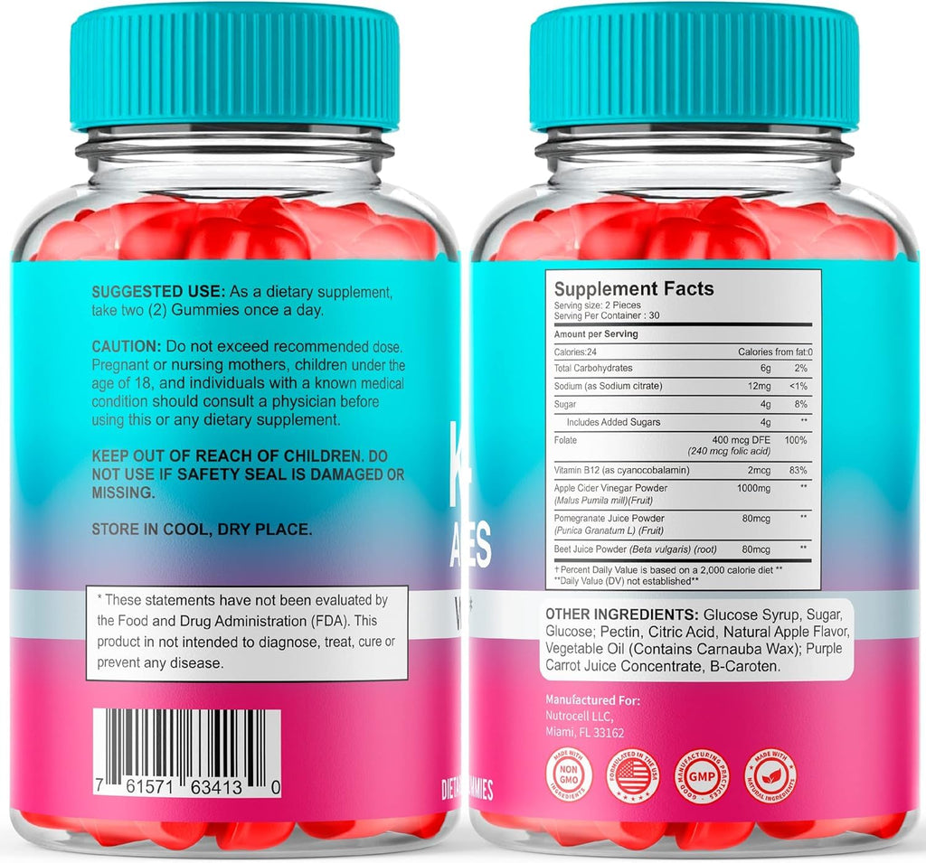 Keto ACV Gummies - Keto Apple Cider Vinegar Gummies - Advanced Weight Loss