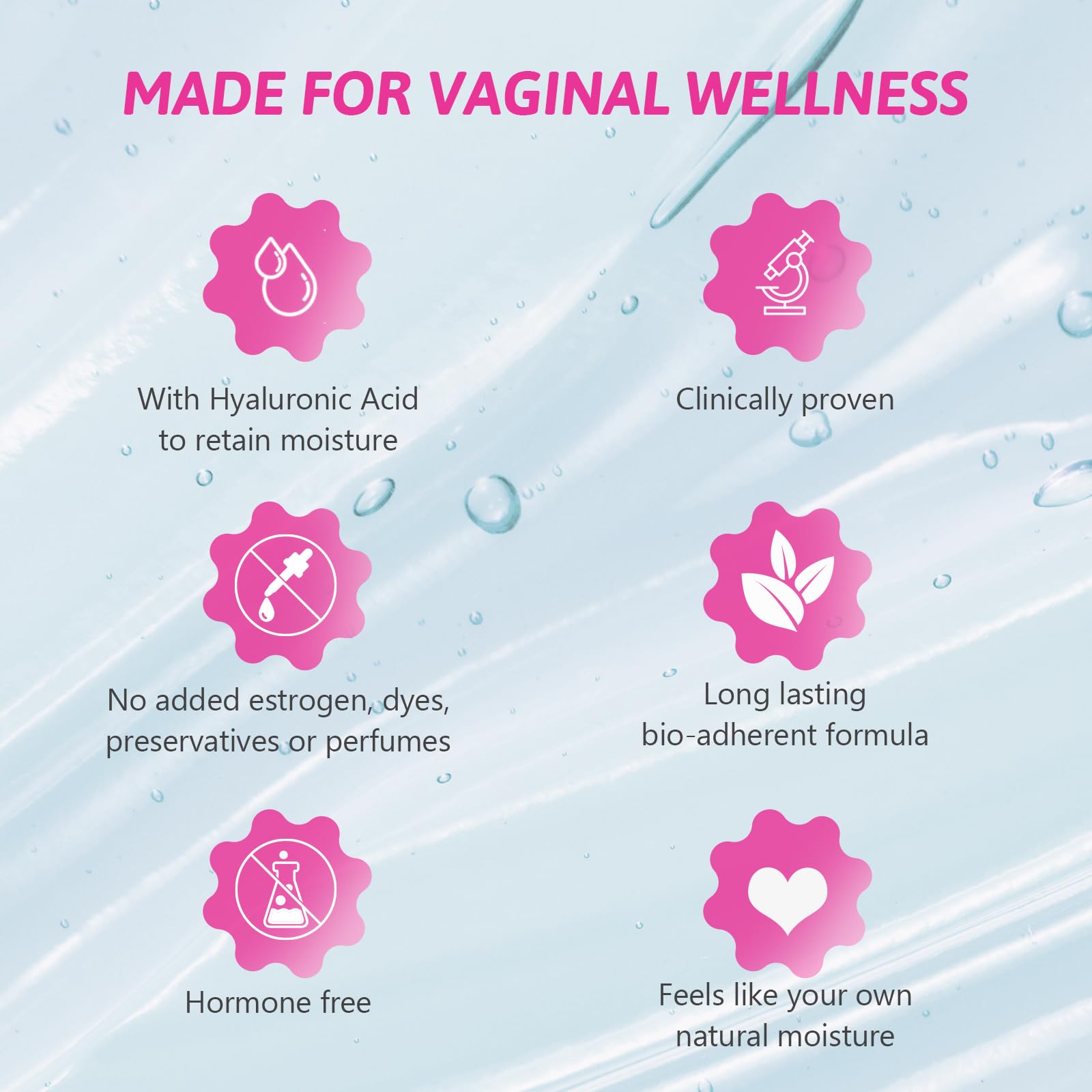 vetrue Vaginal Moisturizing Gel, pH-Balanced Formula with Hyaluronic Acid, Aloe Vera vetrue