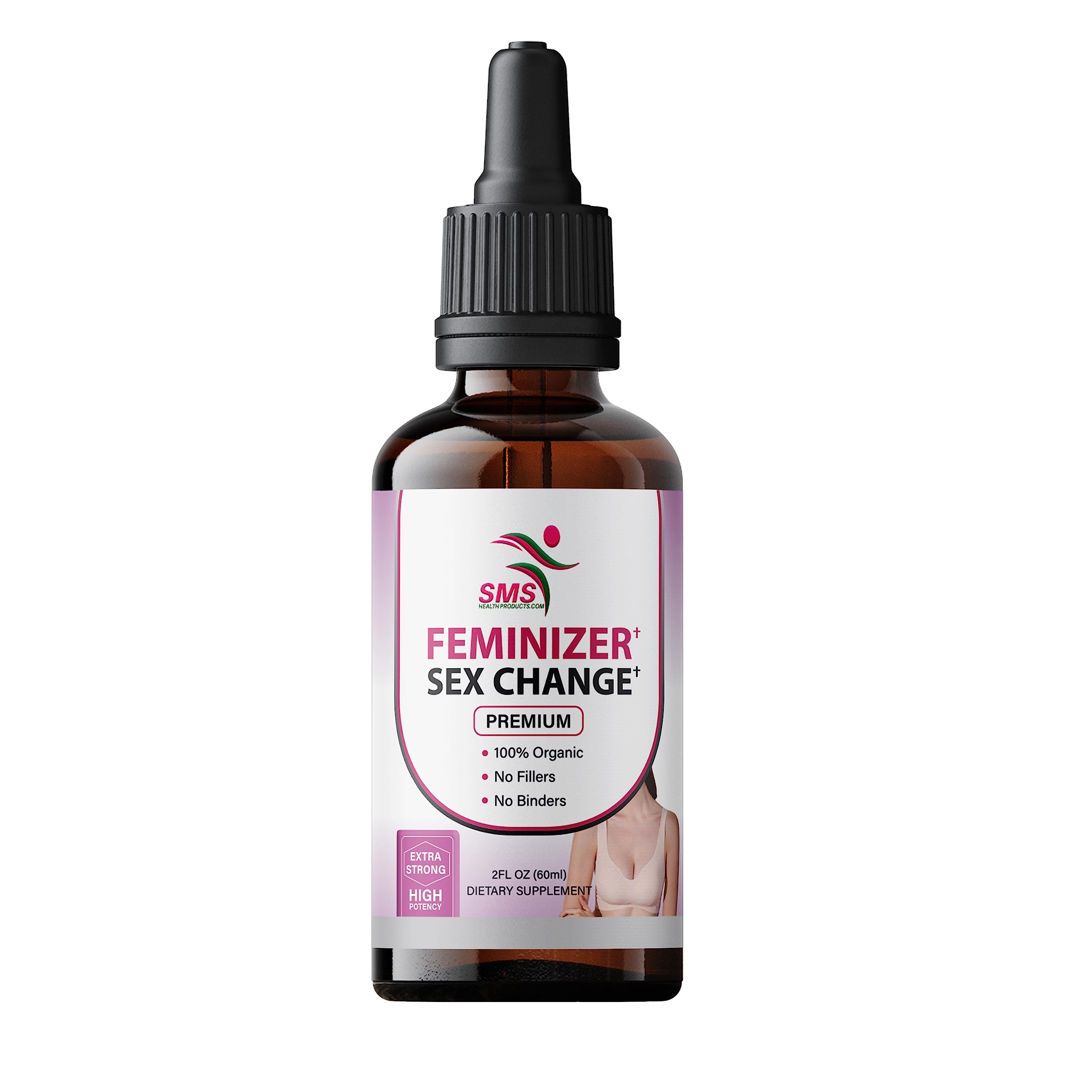 SMSHEALTHPRODUCTS.com Feminizer by SMS, Pueraria Mirifica Drops | Premium Grade SMSHEALTHPRODUCTS.com