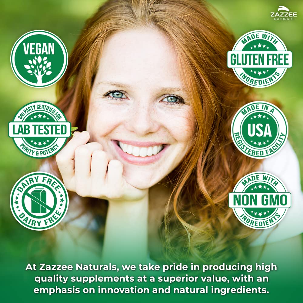 Zazzee White Kidney Bean 10:1 Extract, 18,000 mg Strength, 200 Vegan Capsules, Over 2 Month Supply