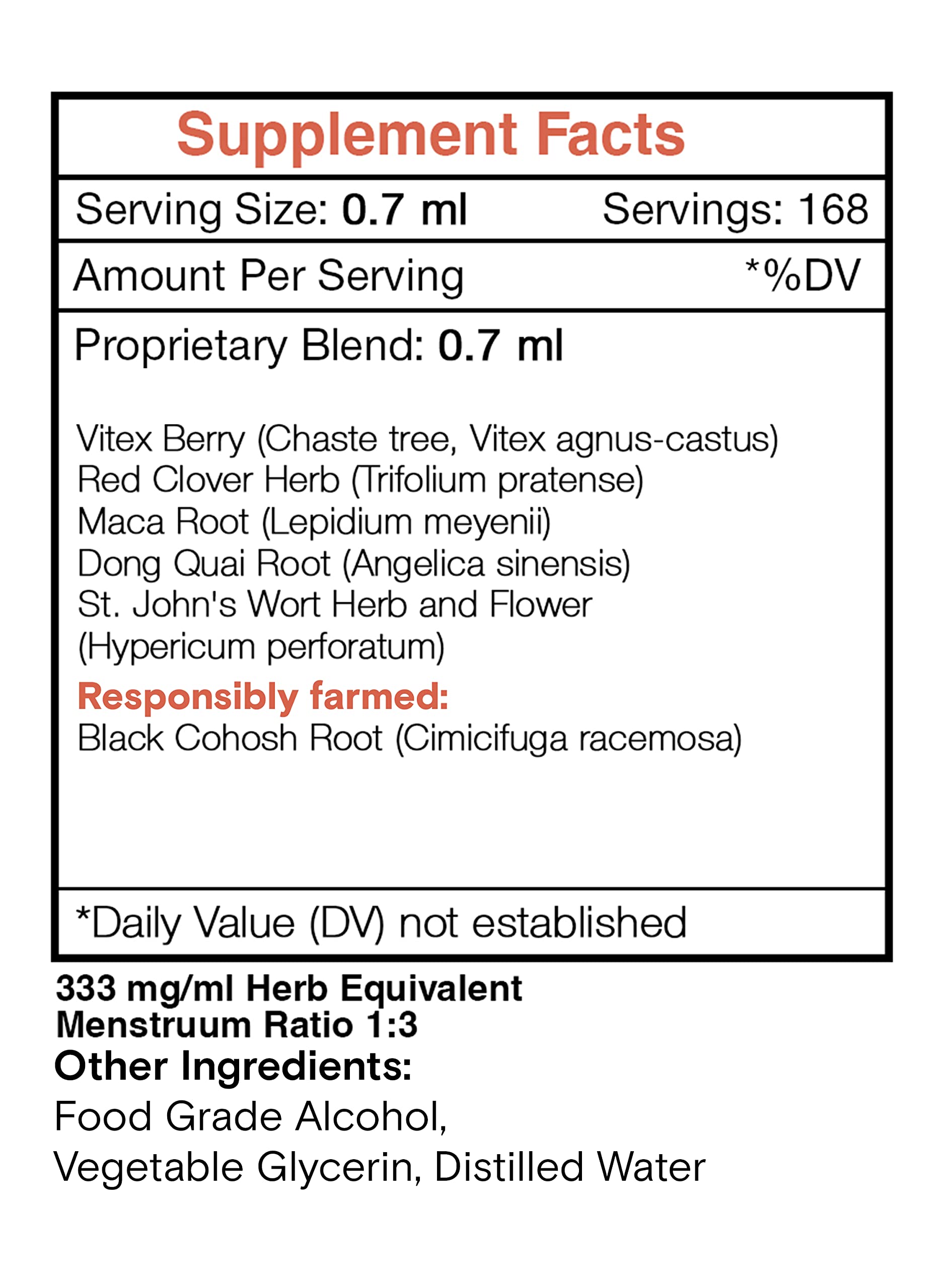 Secrets of the Tribe - Menopause Secret, Herbal Supplement Blend Drops Alcohol Liquid Extract Secrets of the Tribe