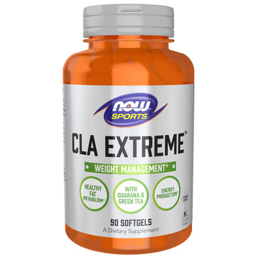 NOW Sports Nutrition, CLA Extreme™ (Conjugated Linoleic Acid) With Guarana & Green Tea