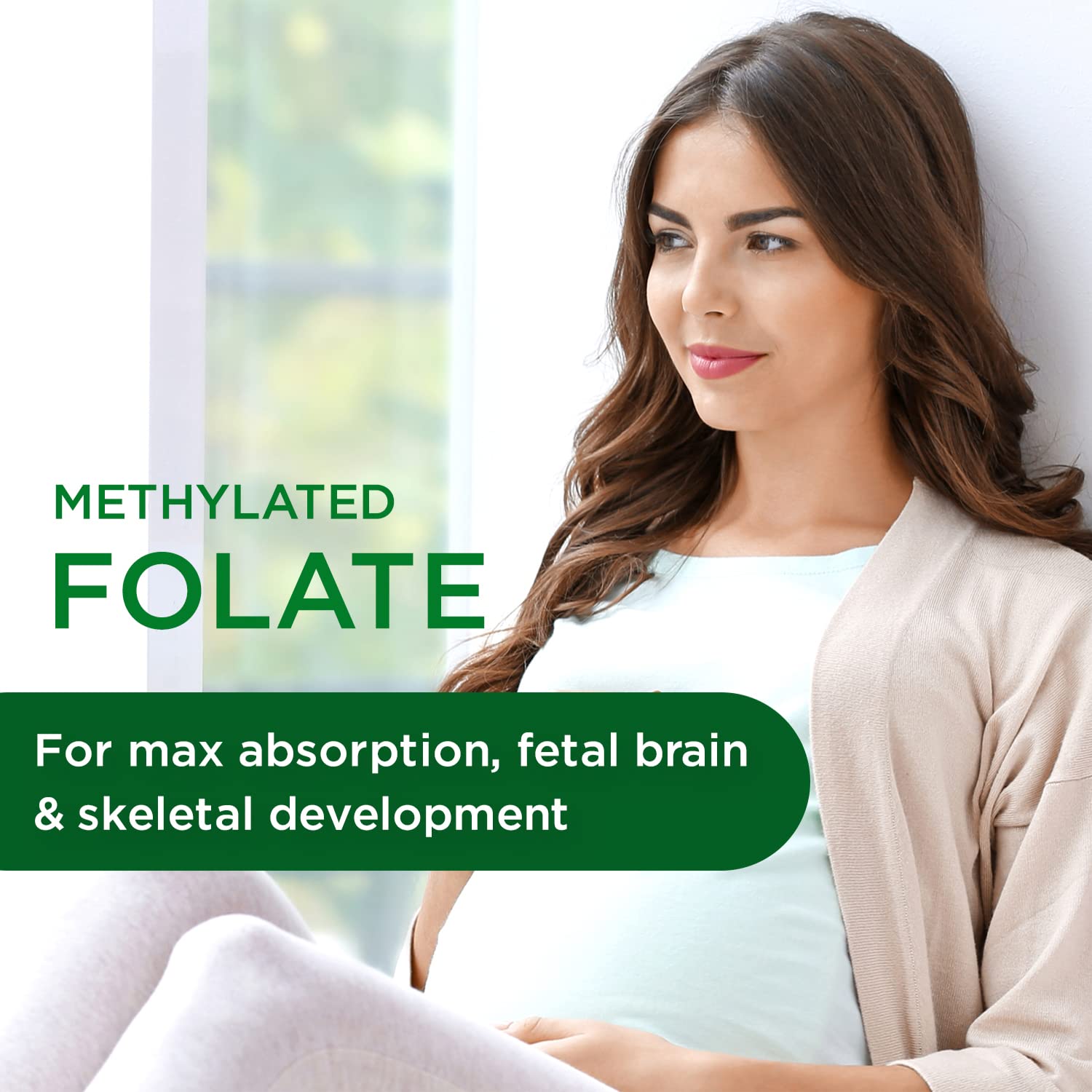 Emerald Labs Prenatal 4-Daily Multi - Multivitamins for Pregnant Women with Coenzyme Folic Acid Emerald Labs