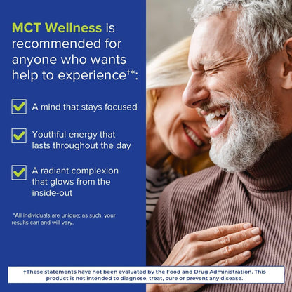 Gundry MD MCT Wellness Powder to Support Energy, Ketone Production and Brain Health