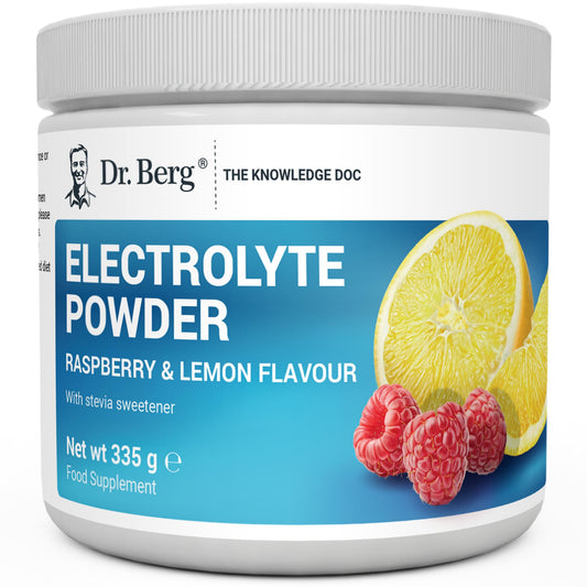 Dr. Berg Electrolyte Powder - Electrolyte Drink Supplements with 1000mg Potassium 