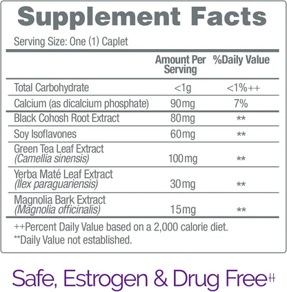 Estroven Stress Relief & Energy Boost for Menopause Relief - 28 Ct. - Clinically Proven