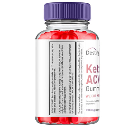 Destiny Keto ACV Gummies, Destiny Keto ACV Gummies Advanced 1000MG - Destiny Keto