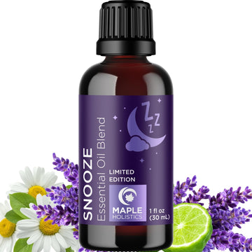 Sleep Essential Oil Blend for Diffuser - Snooze Blend Essential Oil for Sleep with Roman Chamomile