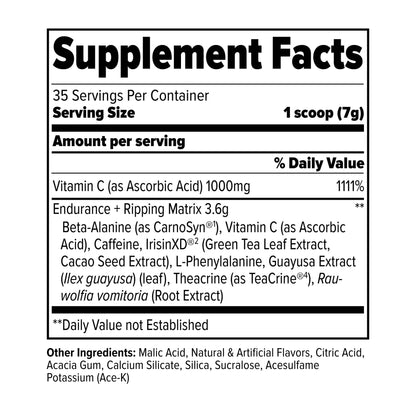 FINAFLEX STIMUL8 Original Super Pre-Workout, Fruit Punch - Energy, Strength & Endurance for Men & Women - with Caffeine, Beta-Alanine & Vitamin C - 35 Servings