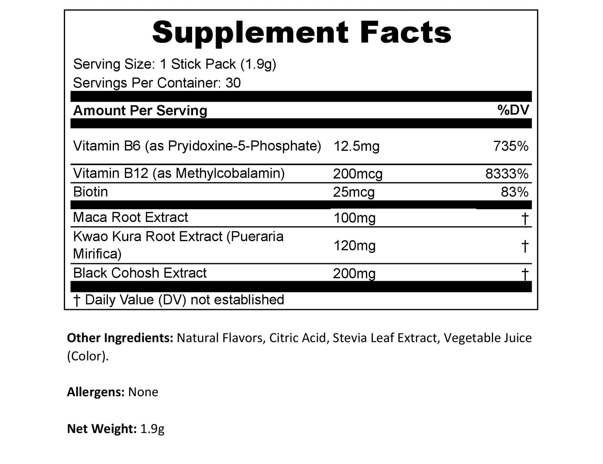 Mixhers Herthrive - Menopause Support Drink Mix - Women's Menopause Supplements Mixhers