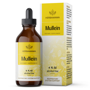 Mullein Leaf Tincture - Lung Cleanse - Vegan Mullein Drops - Lung Detox 