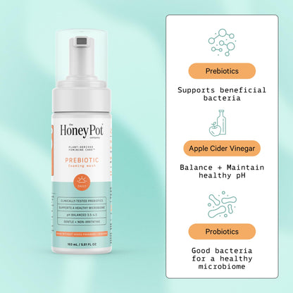 The Honey Pot Company - Prebiotic Feminine Wash - Herbal Infused Feminine Hygiene Wash