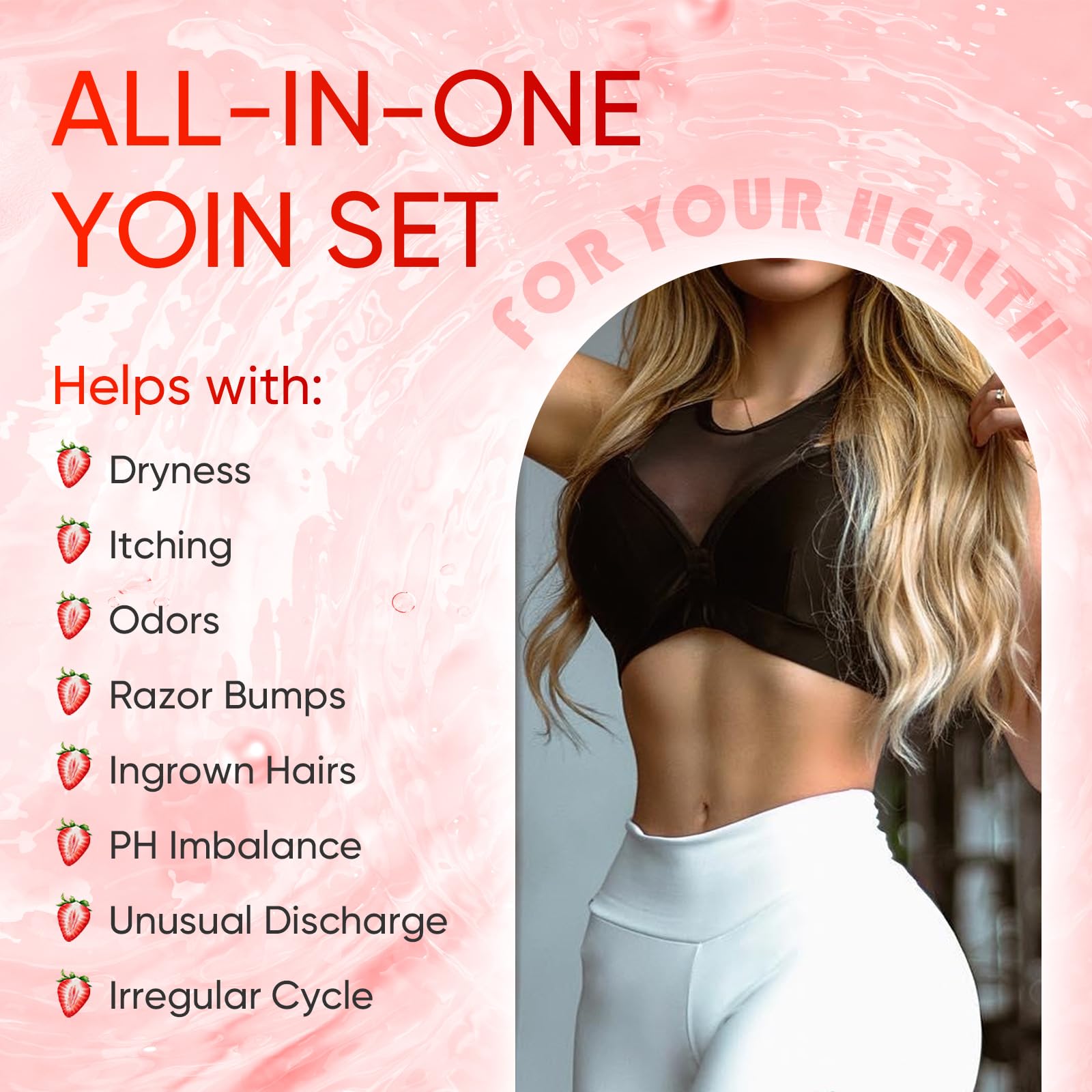 Feminine Wash & Yoni Soap Bar & Yoni Oil for Women pH Balance, Yoni Wash for Vaginal Moisturizing MENOMINO