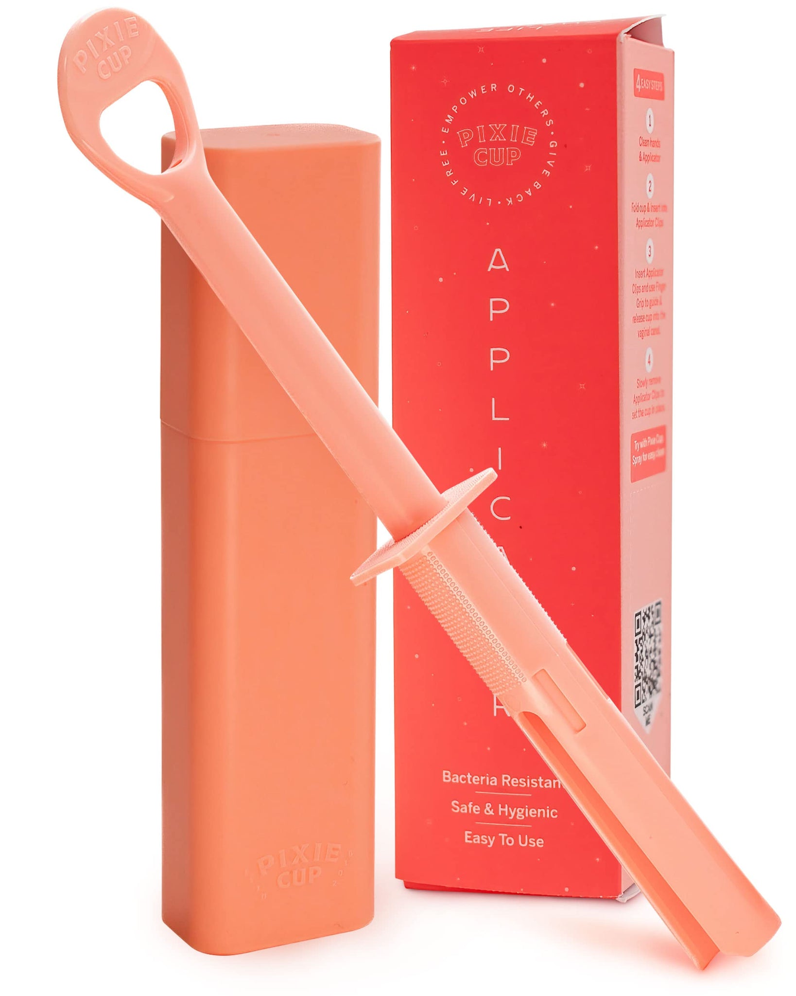 Pixie Menstrual Cup & Tampon Applicator + Period Cup Remover - Make Insertion & Removal Easy
