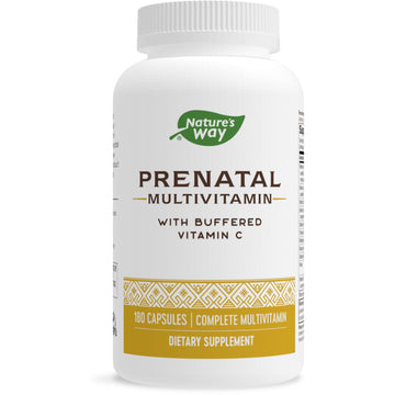 Nature's Way Prenatal Multivitamin, with folate for Healthy Brain and Spinal Development