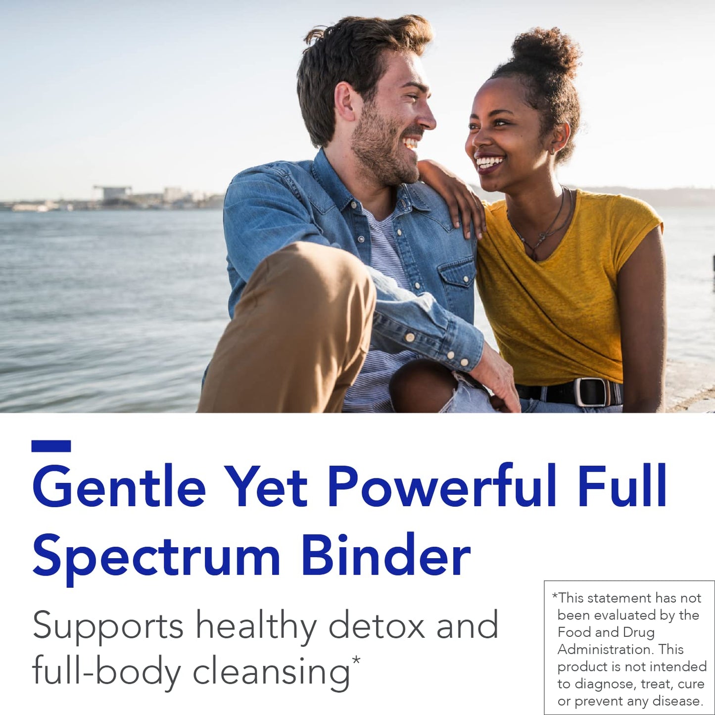 G.I. Detox+ Gentle Binder by Biocidin - Gut Health Intestinal Cleanse with Charcoal, Zeolite & Aloe