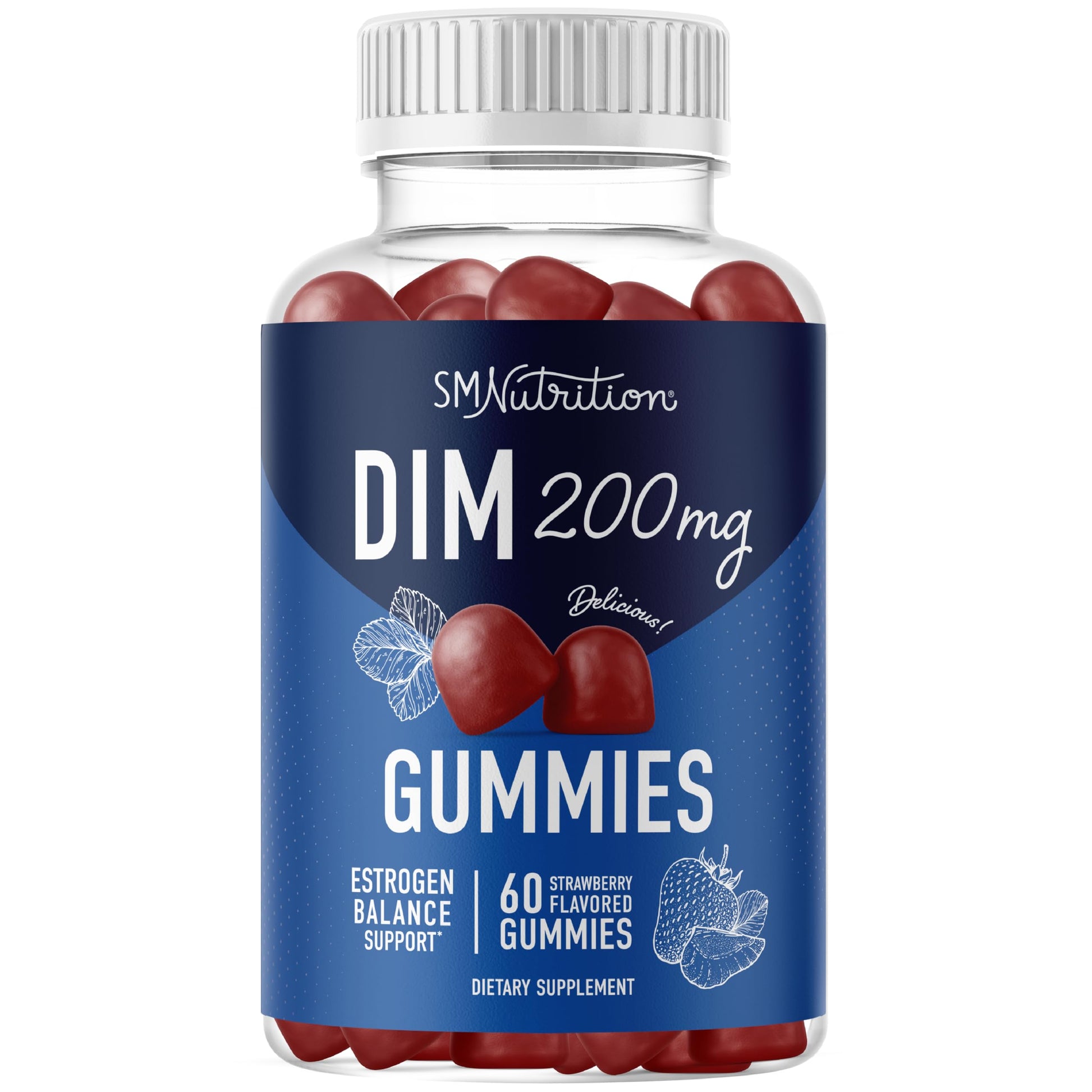 DIM Gummies | 200mg | Hormone Balance Gummies for PMS, Menopause, Hormonal Acne & More