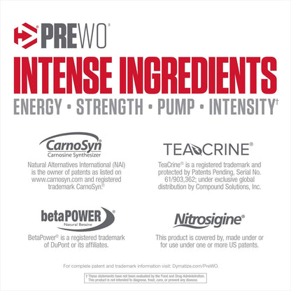 Dymatize Pre Workout Powder with Caffeine, Maximize Energy, Strength & Endurance