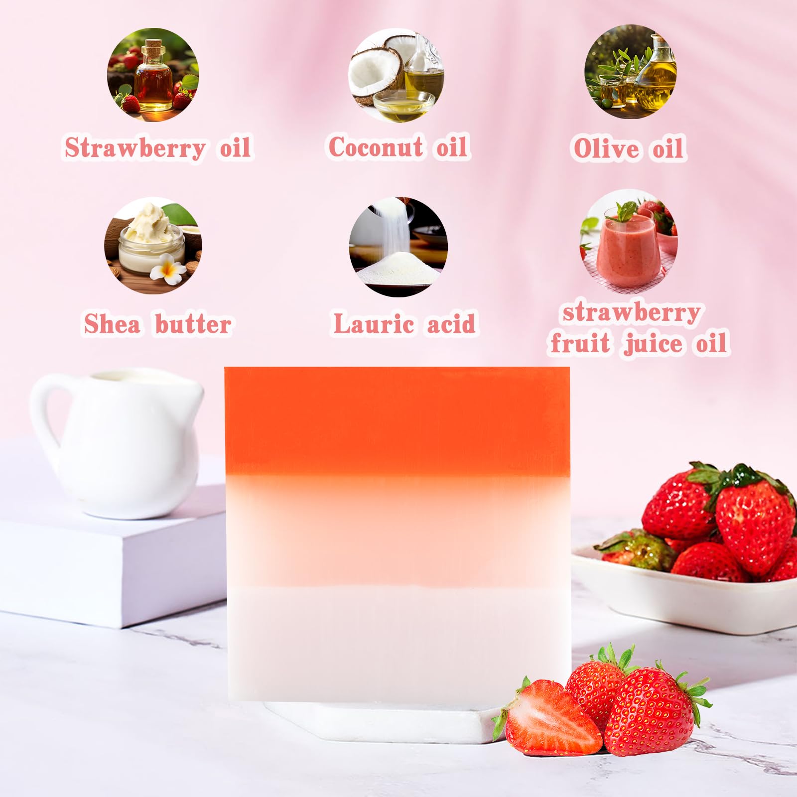 Yoni Wash Yoni Oil Yoni Bar Soap for Women PH Balance, Strawberry Body Oil, Feminine Wash forvirness