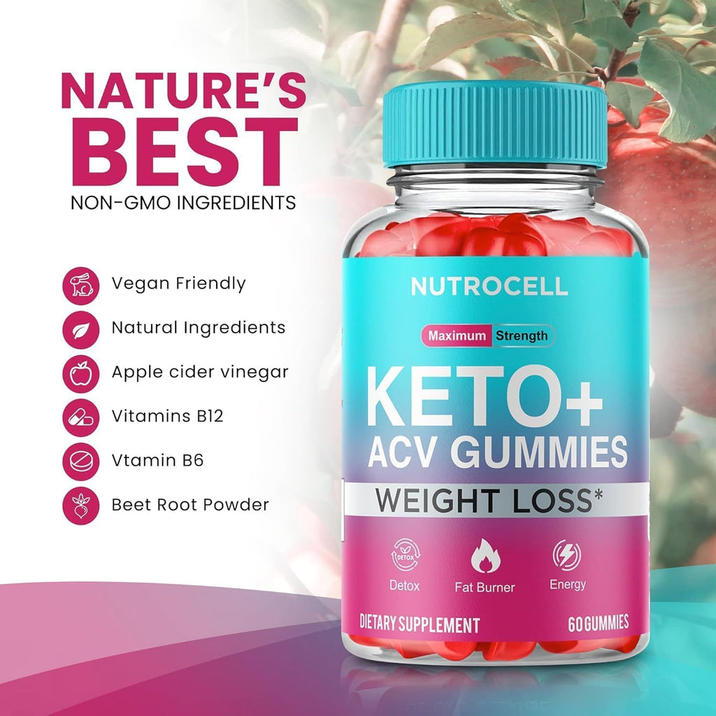 Keto ACV Gummies - Keto Apple Cider Vinegar Gummies - Advanced Weight Loss