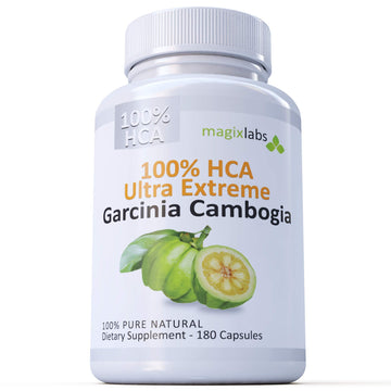 MagixLabs 100% HCA Ultra Extreme Garcinia Cambogia Extract – 100% Pure All Natural 