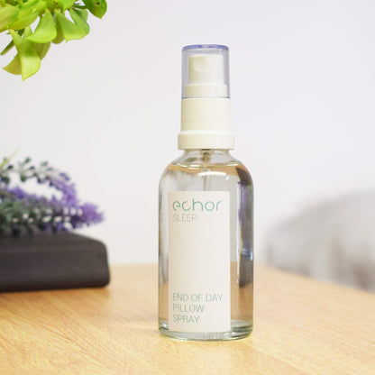 Echor Sleep Pillow Spray. Long Lasting Room Mist/Pillow Mist, Natural Sleep Aid 100% Pure Blend