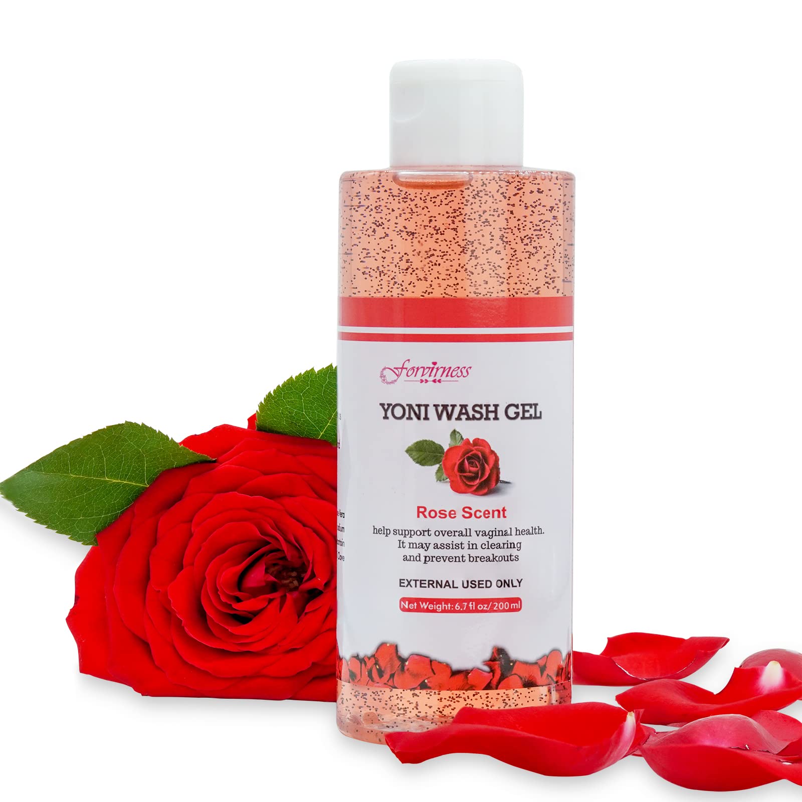 forvirness Feminine Wash with Cleaning Factor, Vaginal Wash - Clean, Remove Odor, pH Balance