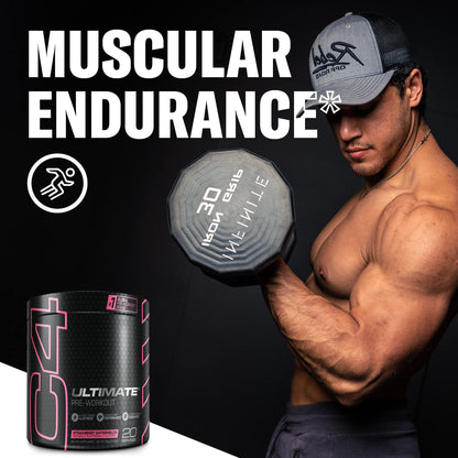 Cellucor C4 Ultimate Pre Workout Powder Strawberry Watermelon - Sugar Free