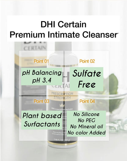 DHI PROBIOTIC Certain Intimate Wash for Men with 3 kinds of probiotics plus 20 Premium Natural