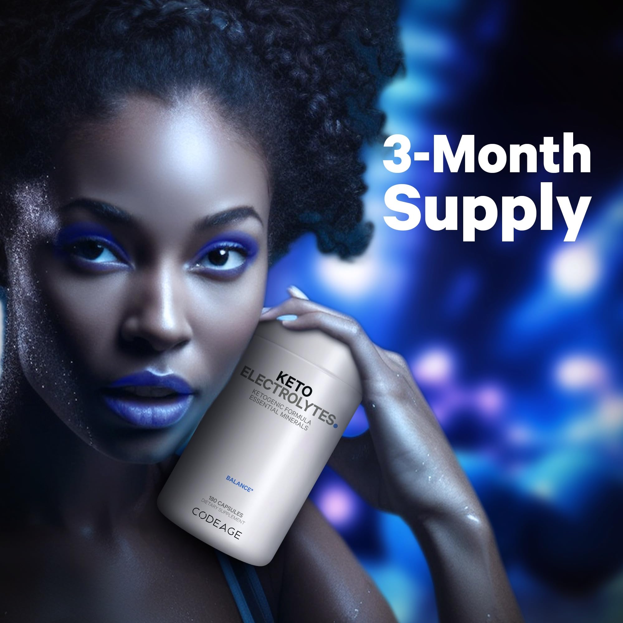 Keto Electrolytes Supplement – Vegan Electrolyte Tablets w Magnesium, Potassium